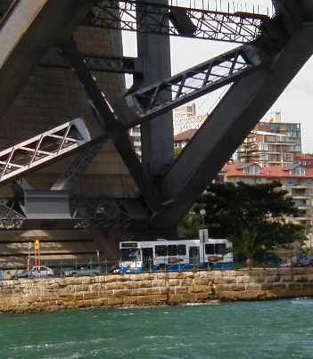 STA Mercedes/PMC under bridge